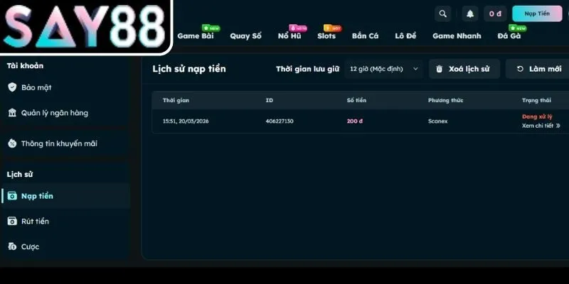 Những lưu ý quan trọng khi xoá tài khoản SAY88