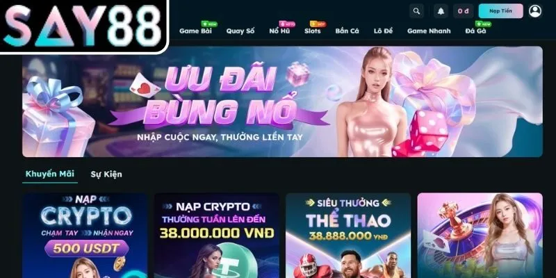 Tổng quan hệ thống khuyến mãi SAY88 dành cho người chơi